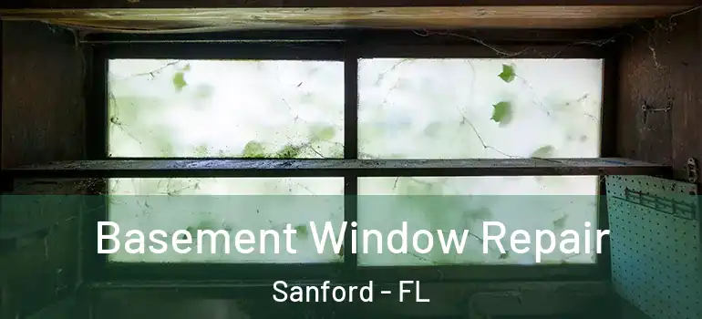  Basement Window Repair Sanford - FL